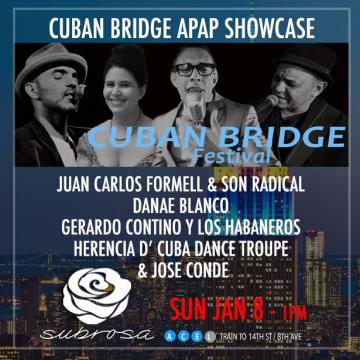 Juan Carlos Formell & Son Radical, Danae Blanco, Gerardo Contino y Los Habaneros, Herencia D’ Cuba Dance Troupe & Jose Conde