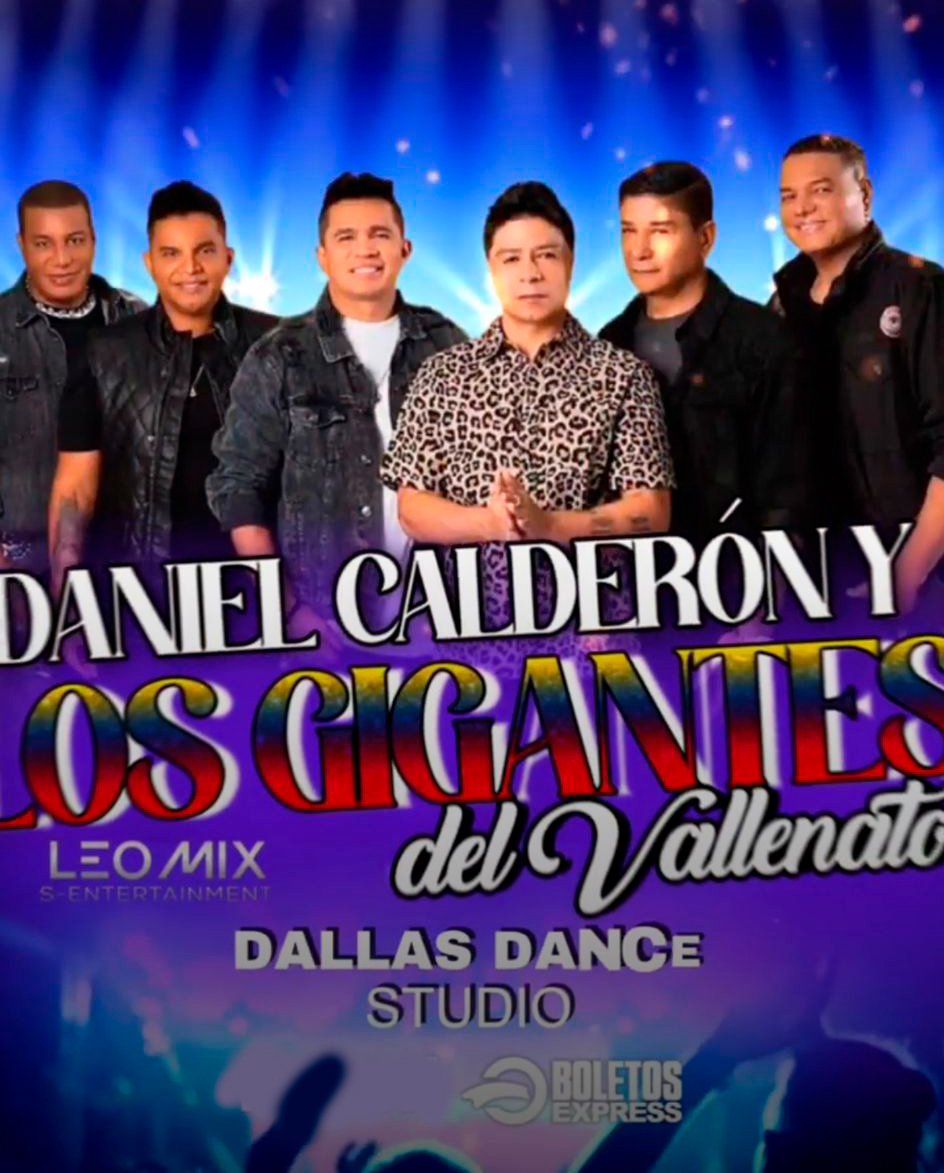 Daniel Calderon Y Los Gigantes Del Vallenato Tickets Boletosexpress