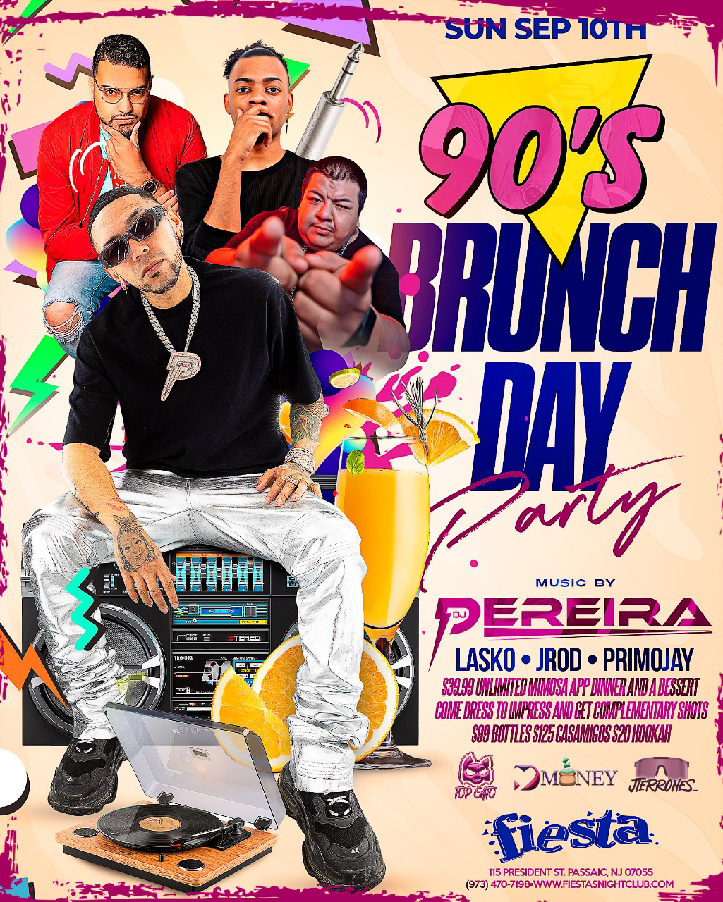 Brunch Day Party S With Dj Pereira Lasko Jrod Primojay Tickets