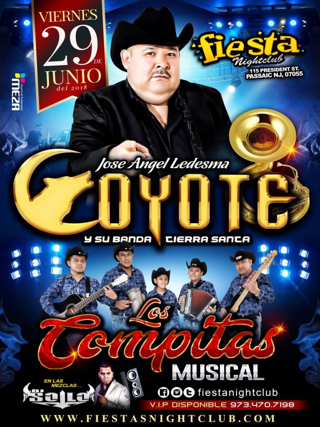 El Coyote y su Banda Tierra Santa Tickets - Boletos Express