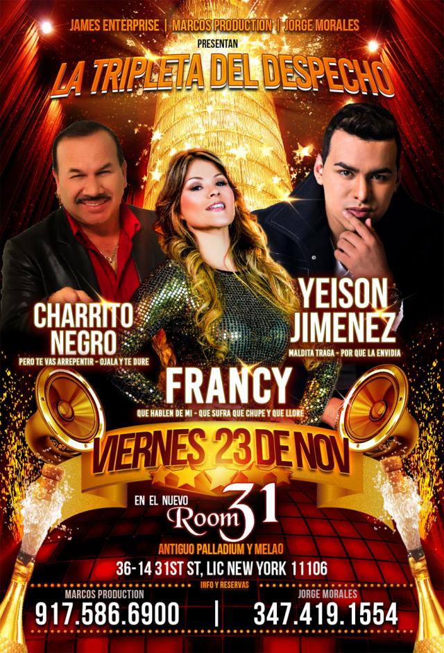 EL SUPER CONCIERTO DEL DESPECHO CON FRANCY, YEISON JIMENEZ Y EL