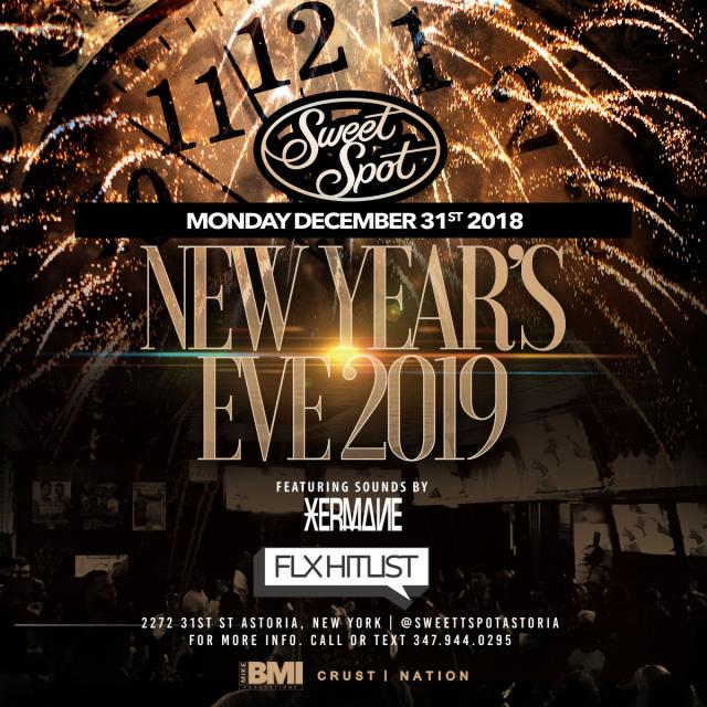 Ring in the New Year @SweetSpot in Astoria | NYE 2019 Tickets - BoletosExpress