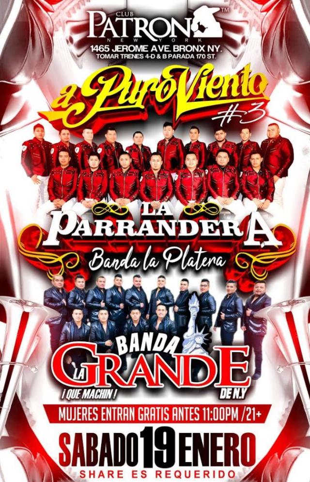 La Parrandera Banda La Platera Banda Grande Tickets Boletosexpress