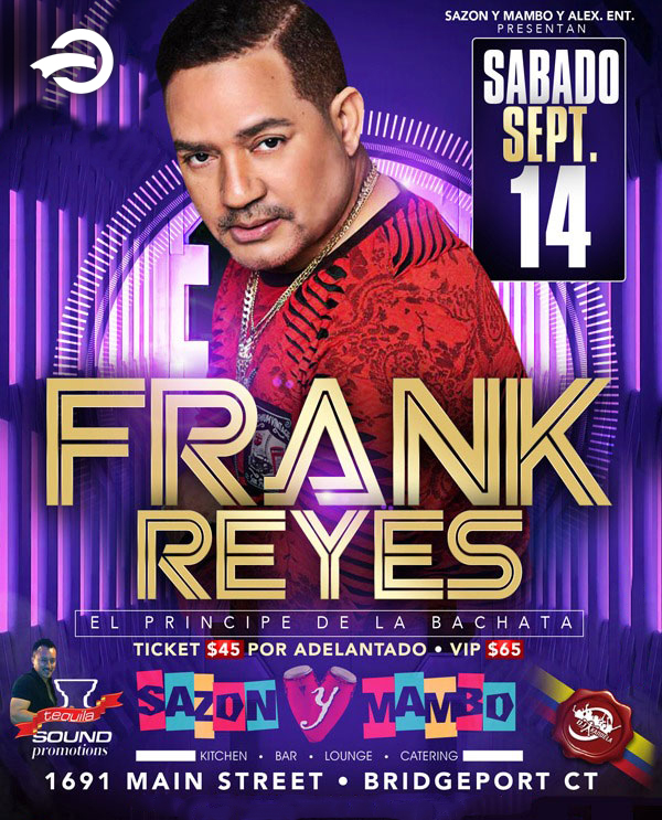 Frank Reyes Tickets - BoletosExpress