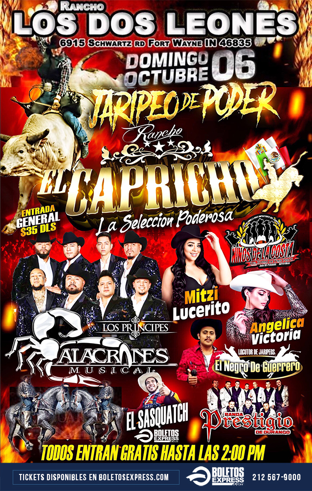 Jaripeo De Poder Tickets - BoletosExpress