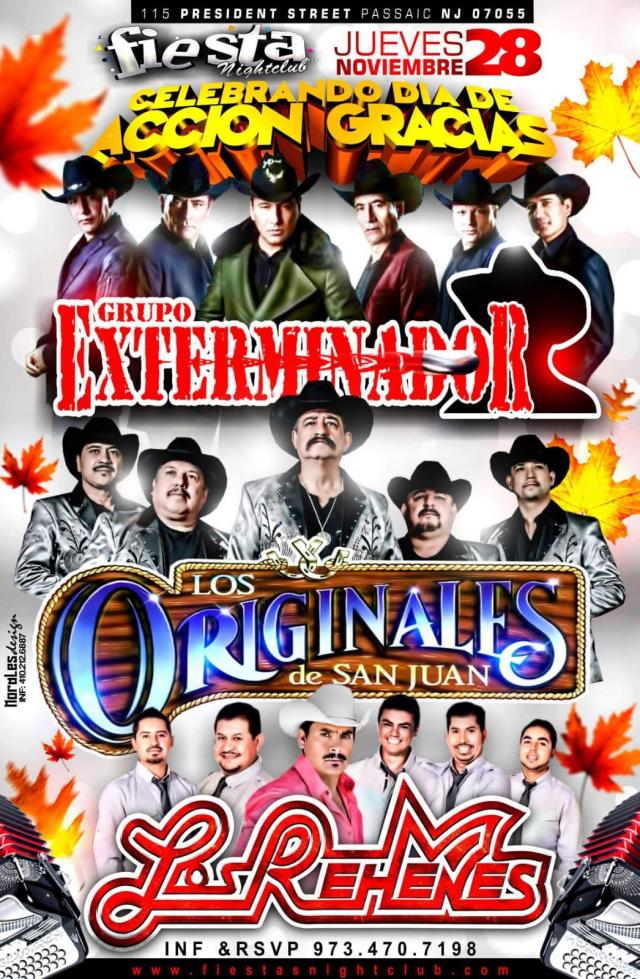 Grupo Exterminador, Los Originales de San Juan y Los Rehenes Tickets ...