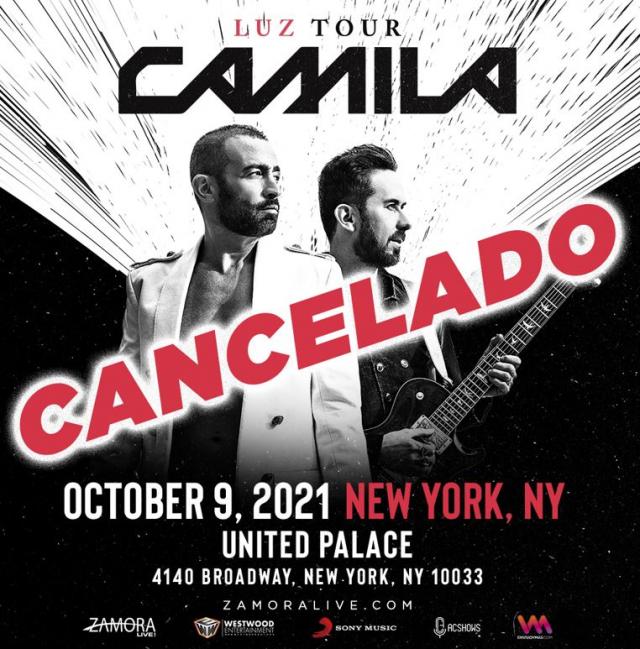 CAMILA (EVENT CANCELLED)