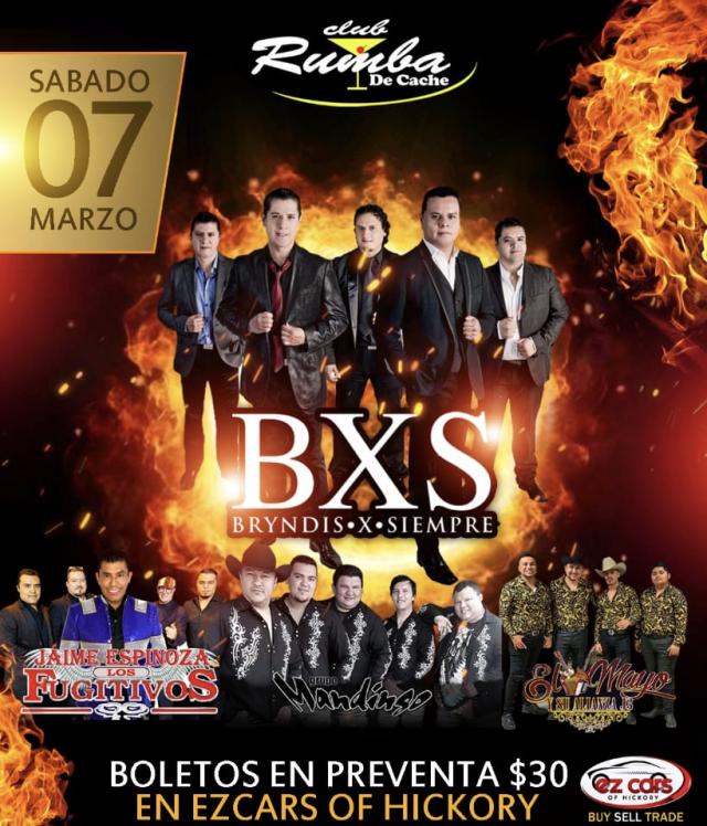BXS Bryndis X Siempre Tickets BoletosExpress