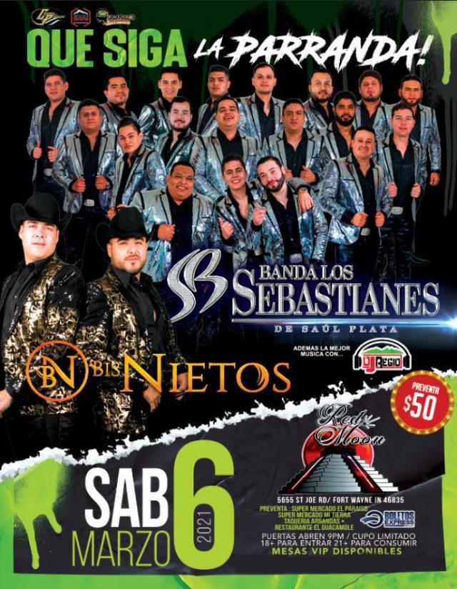 Banda Los Sebastianes Tickets BoletosExpress
