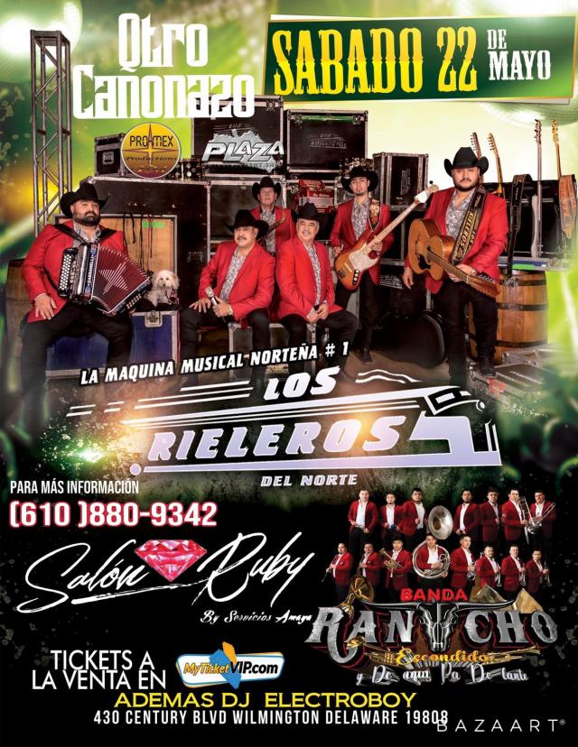 Los Rieleros Del Norte Tickets BoletosExpress