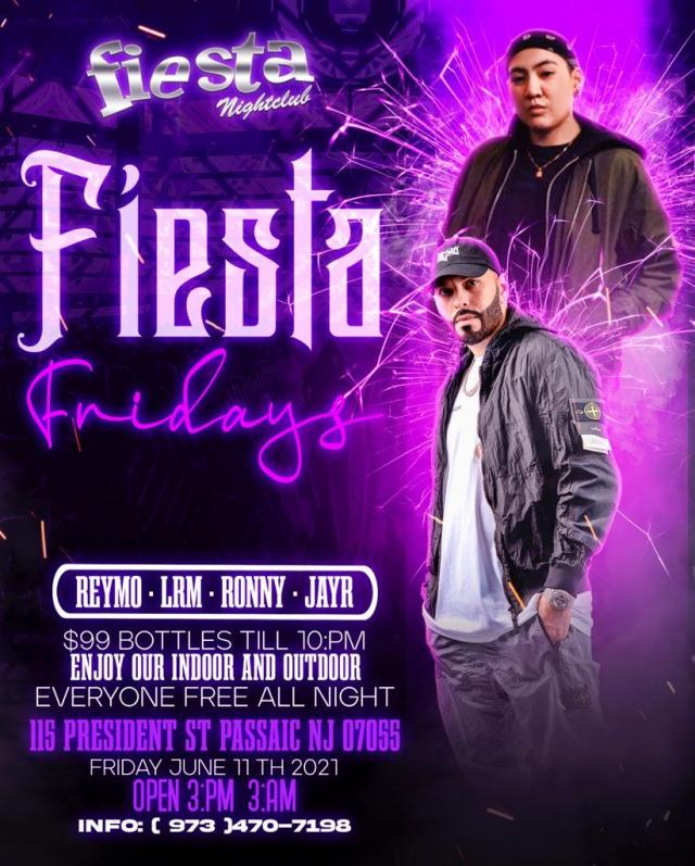 Fiesta Friday  with DJ Reymo * LRM * Ronny * JayR