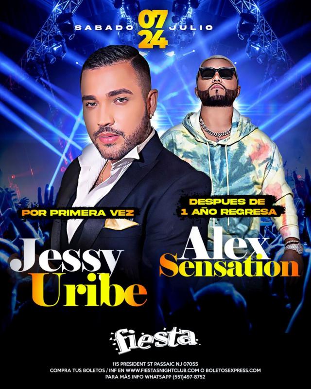 Jessi Uribe Y Alex Sensation Cancelled Tickets Boletosexpress