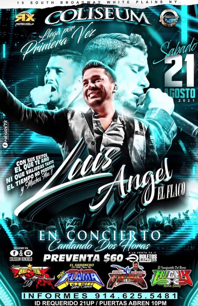 LUIS ANGEL EL FLACO Tickets BoletosExpress