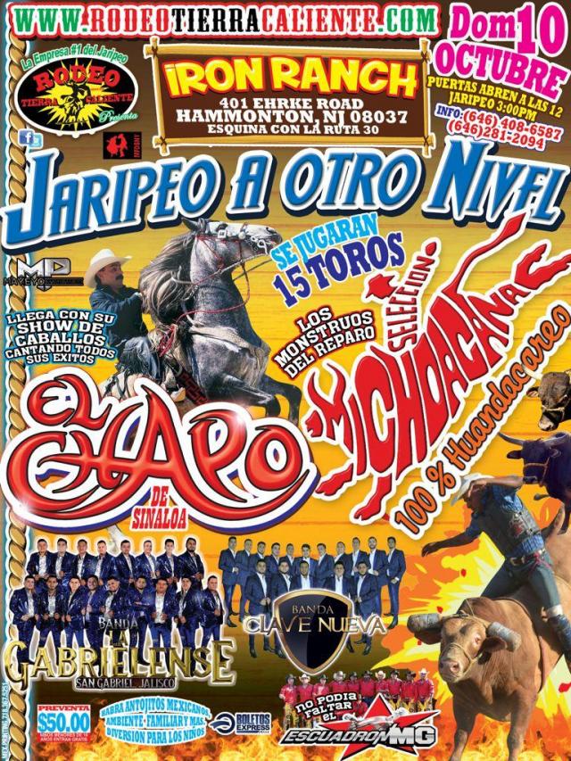 SUPER JARIPEO LOS INQUIETOS DEL NORTE, CHAPO DE SINALOA & REGURO CARO  Tickets - BoletosExpress