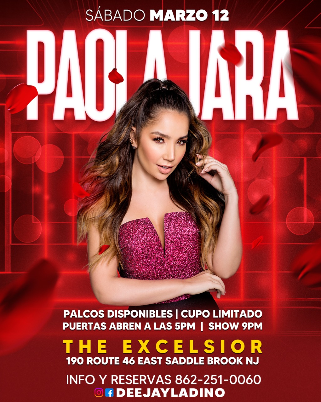 PAOLA JARA Tickets BoletosExpress