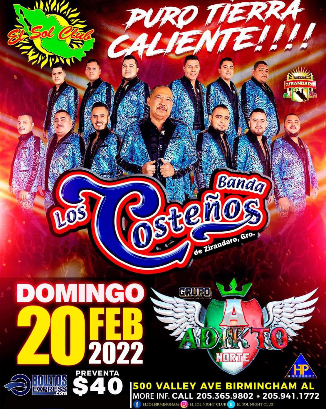 BANDA LOS COSTEÑOS Tickets - BoletosExpress