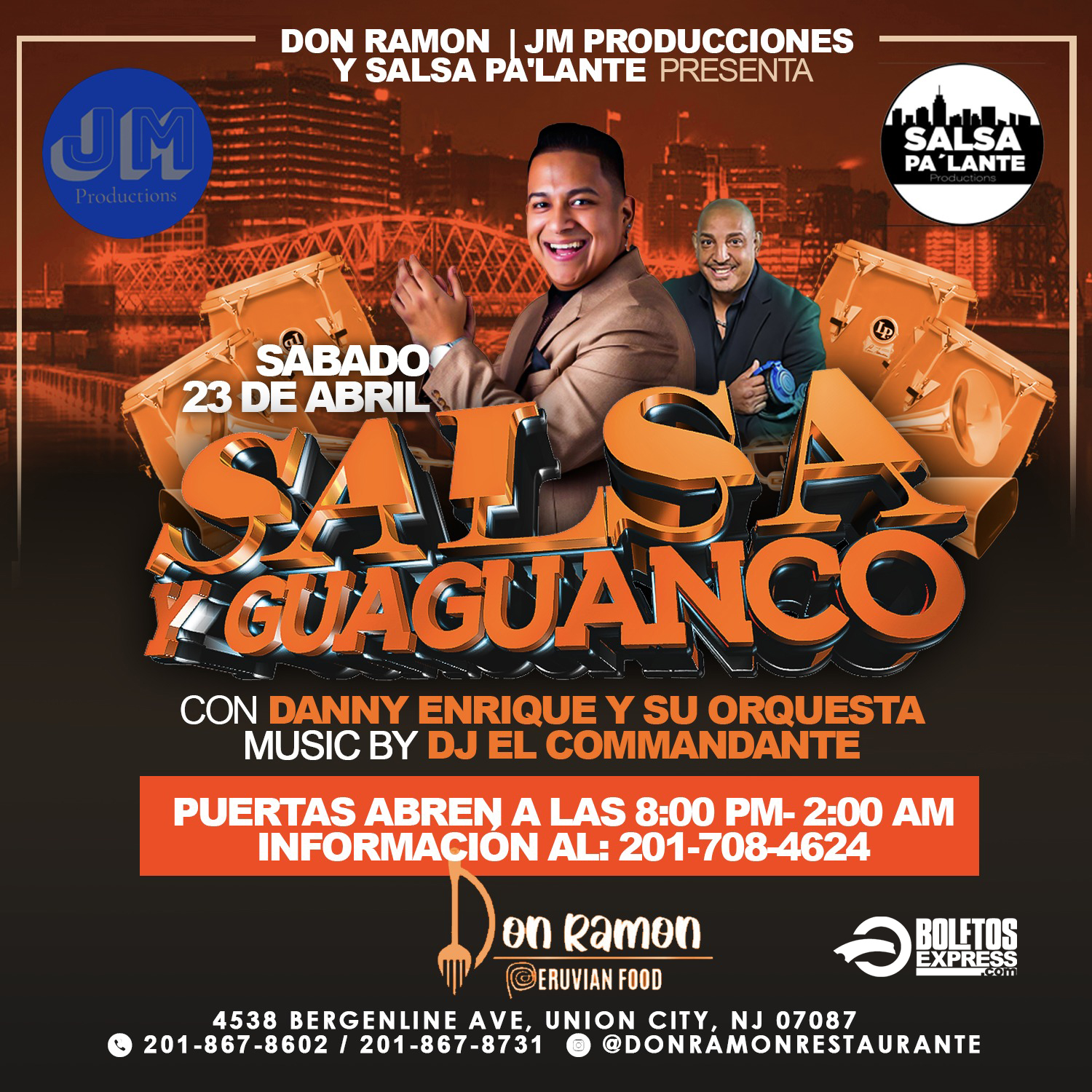 DANNY ENRIQUE Y SU ORQUESTA | SALSA Y GUAGUANCO