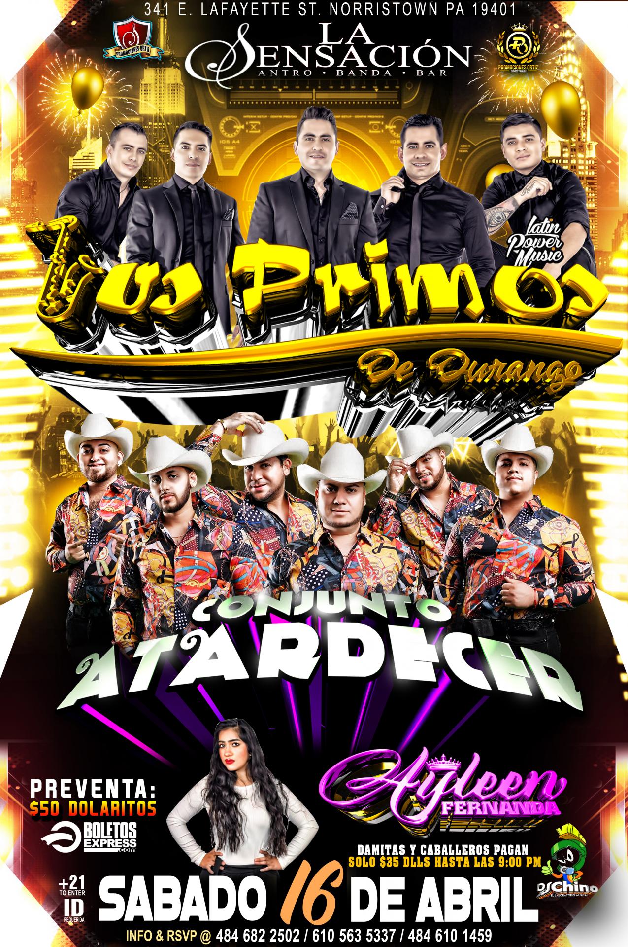 LOS PRIMOS DE DURANGO & CONJUNTO ATARDECER |