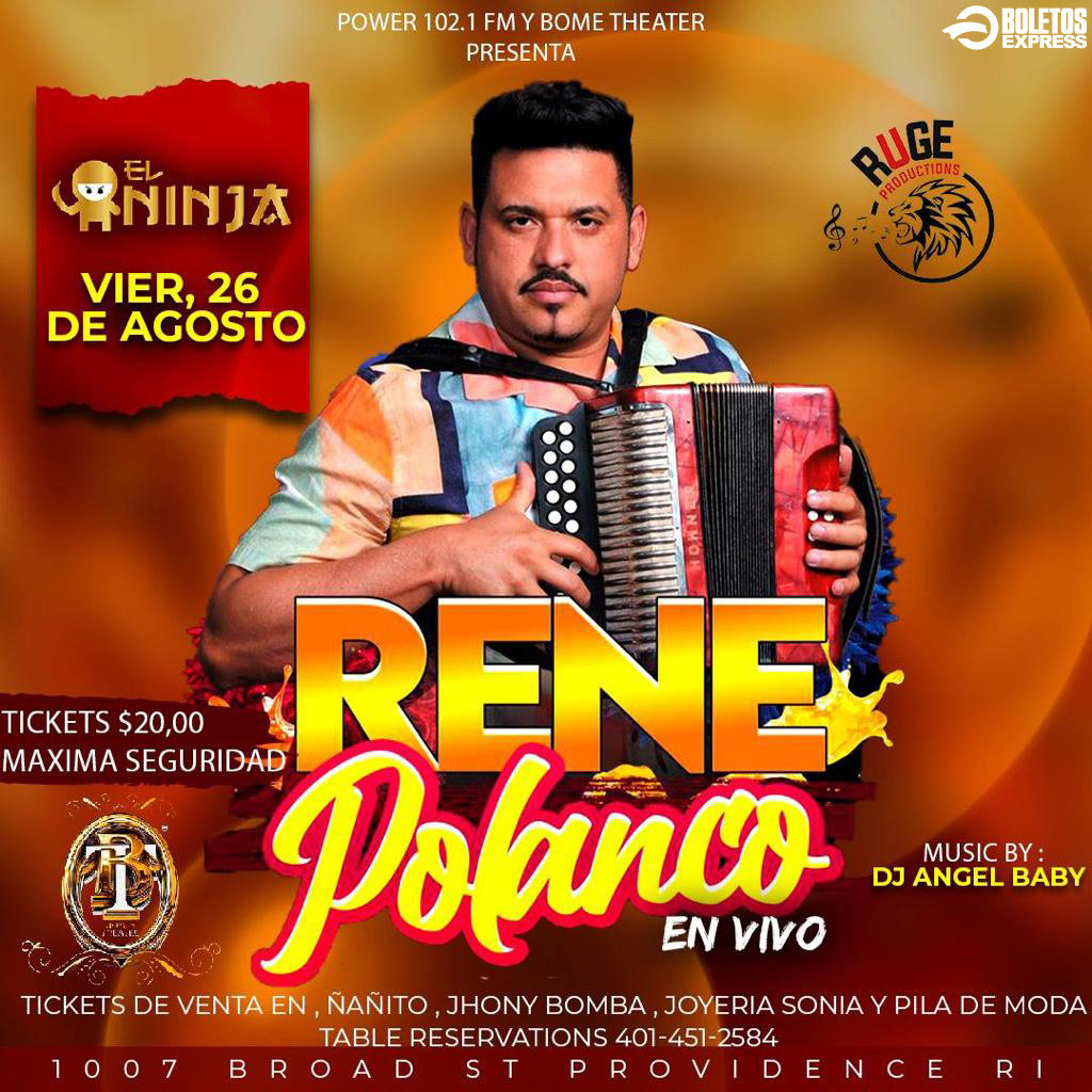 RENE POLANCO Tickets - BoletosExpress