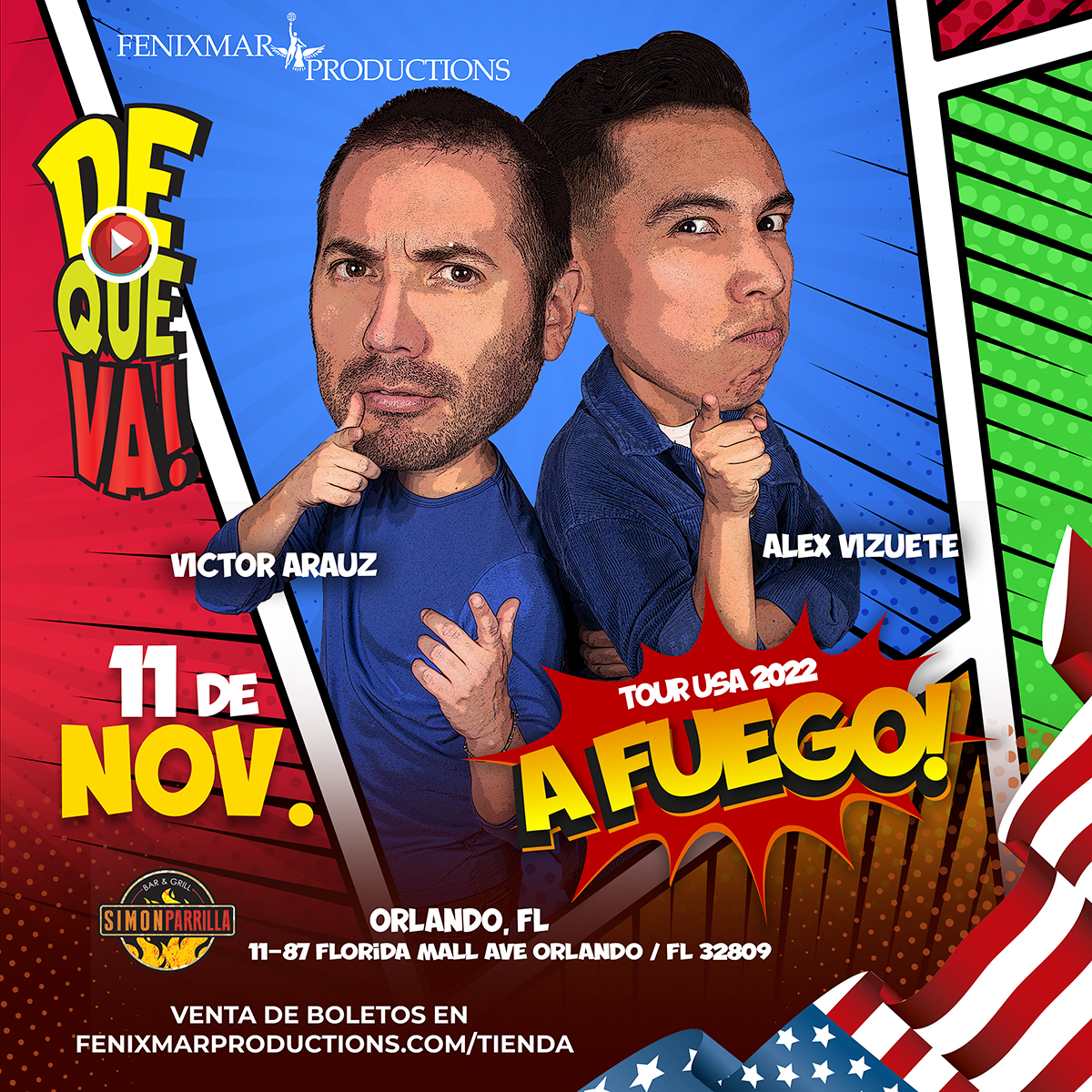 DE QUE VA - A Fuego Tickets - BoletosExpress