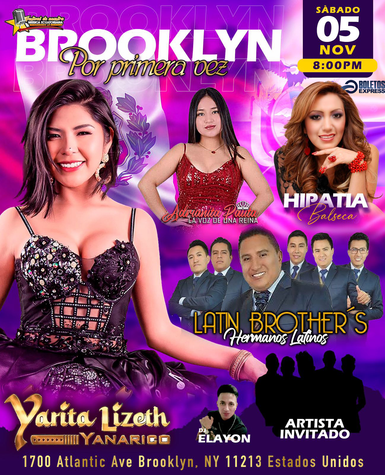 YARITA LIZETH YANARICO Tickets - BoletosExpress