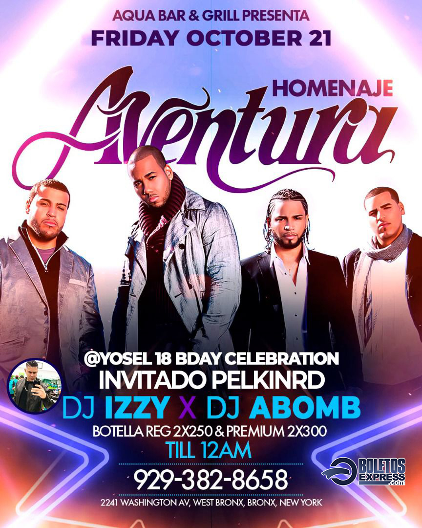 Aventura Tickets Houston 2024 Livy Sherye