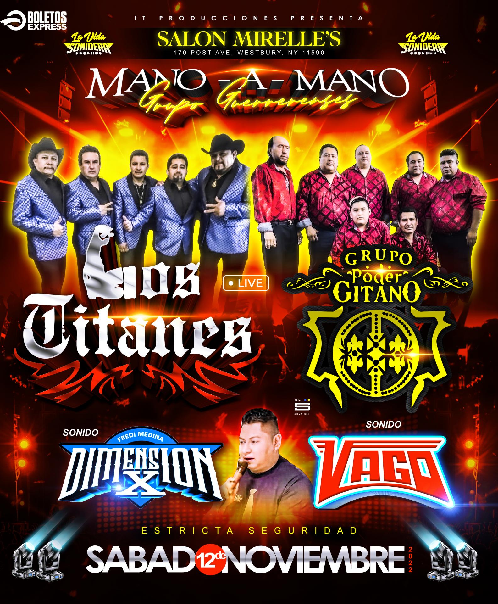 Grupo Los Titanes Vs Grupo Poder Gitano Tickets - BoletosExpress