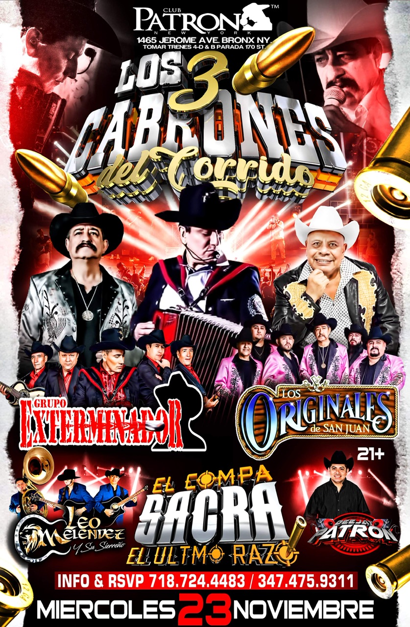 GRUPO EXTERMINADOR LOS ORIGINALES EL COMPA SACRA Tickets