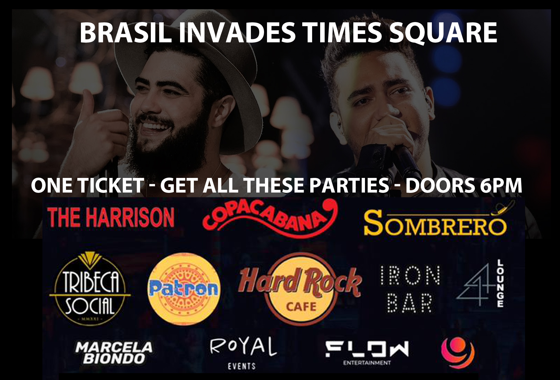 BRASIL TSQ AFTER PARTY CARAVANA BOSTON Tickets BoletosExpress