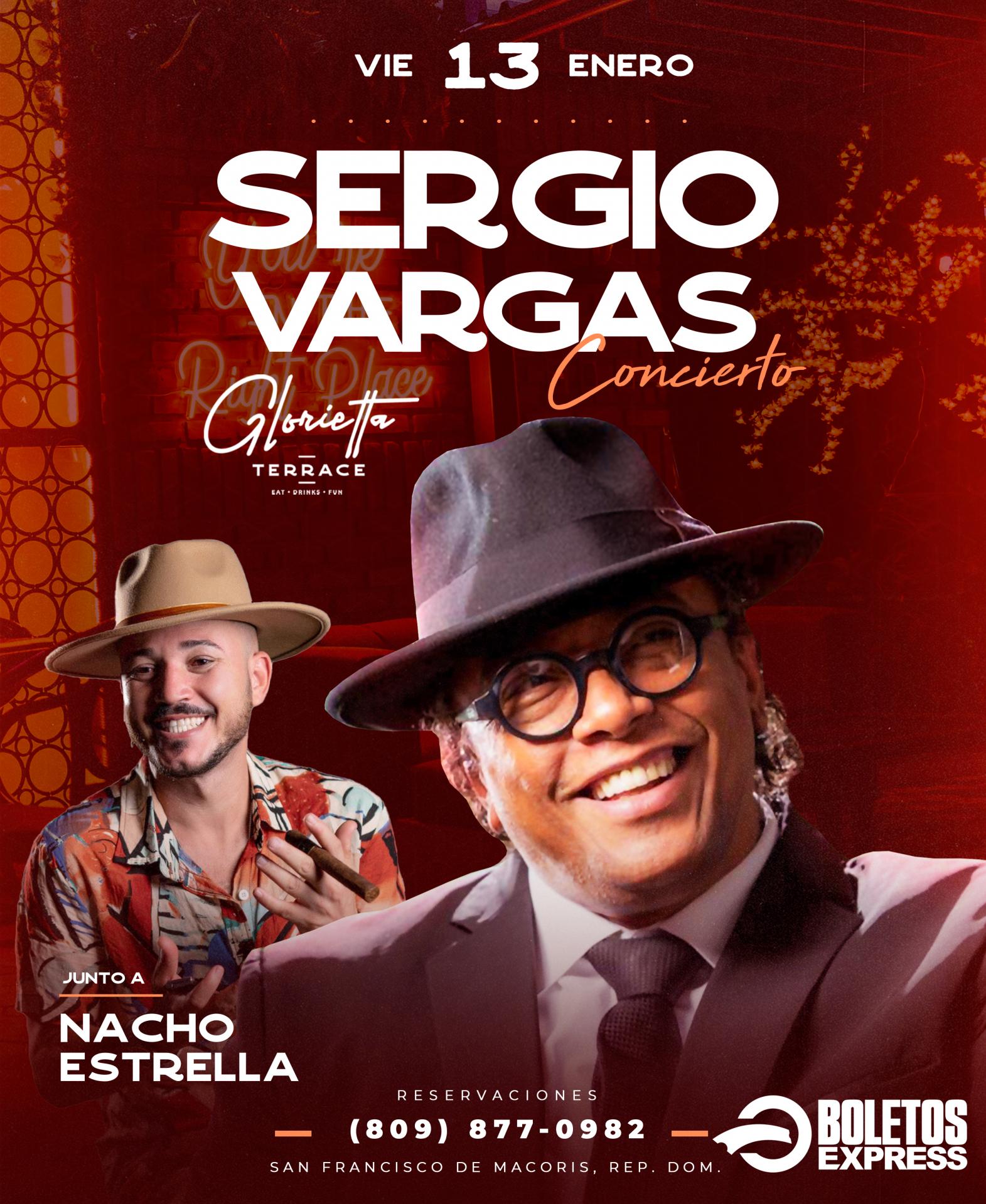 SERGIO VARGAS EN CONCIERTO Tickets - BoletosExpress