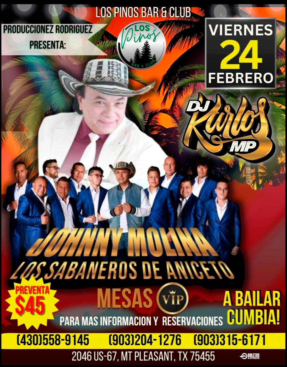 JOHNNY MOLINA Tickets - BoletosExpress