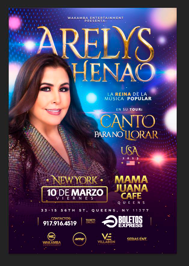 ARELYS HENAO Tickets BoletosExpress