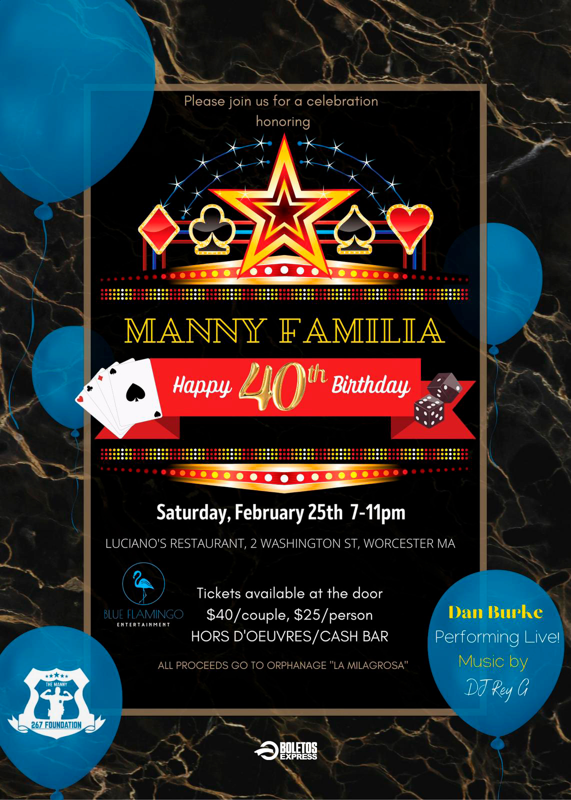 MANNY FAMILIA | HAPPY 4OTH BIRTHDAY