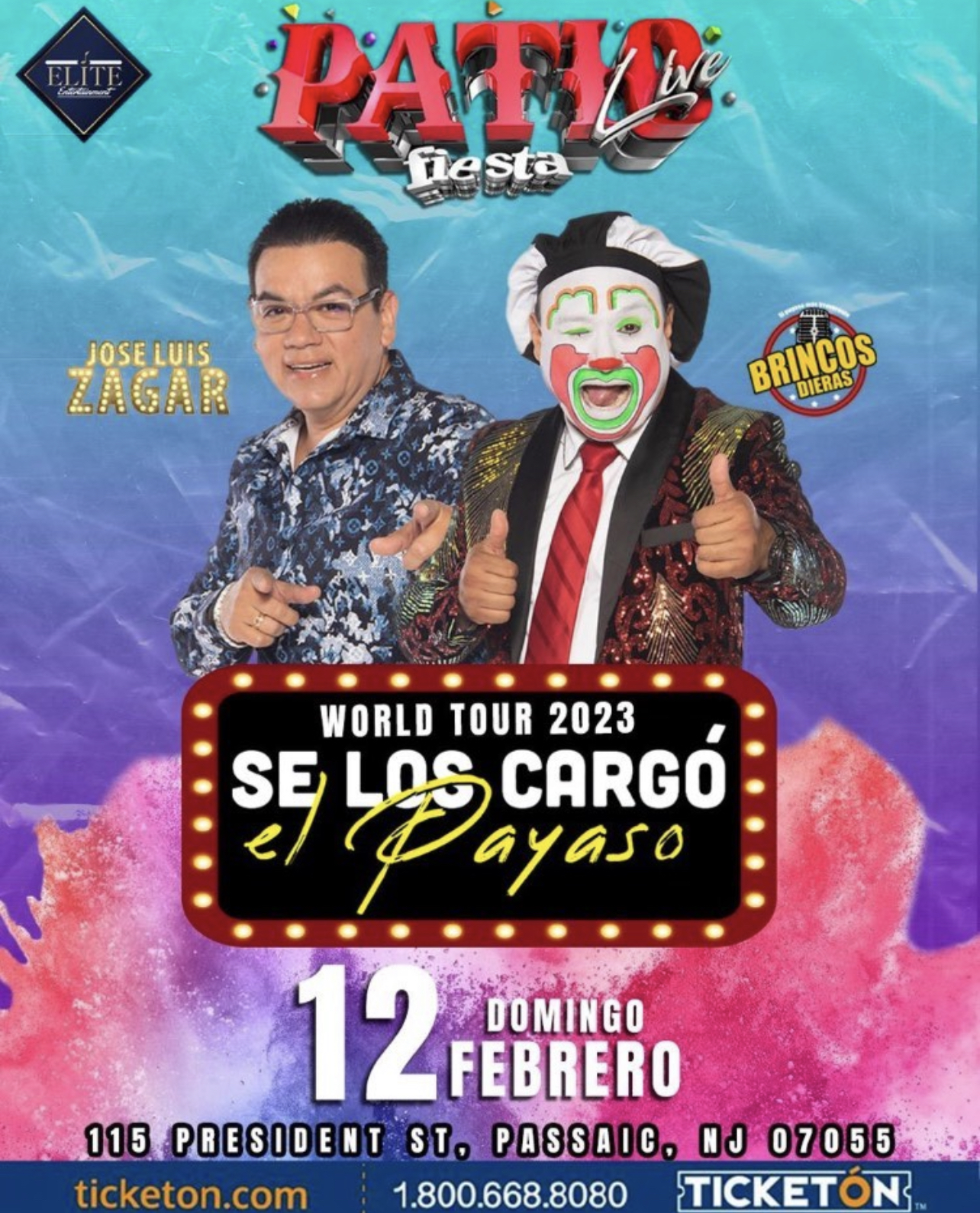 WORLD TOUR 2023 - SE LOS CARGO EL PAYASO Tickets - BoletosExpress