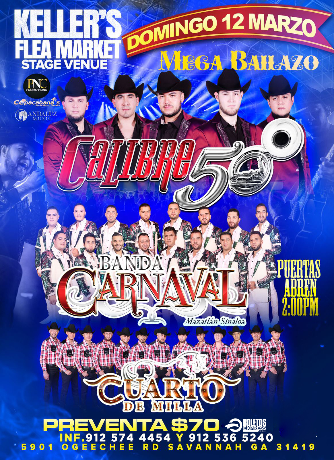 Calibre 50 and Banda Carnaval — Visit Vallejo