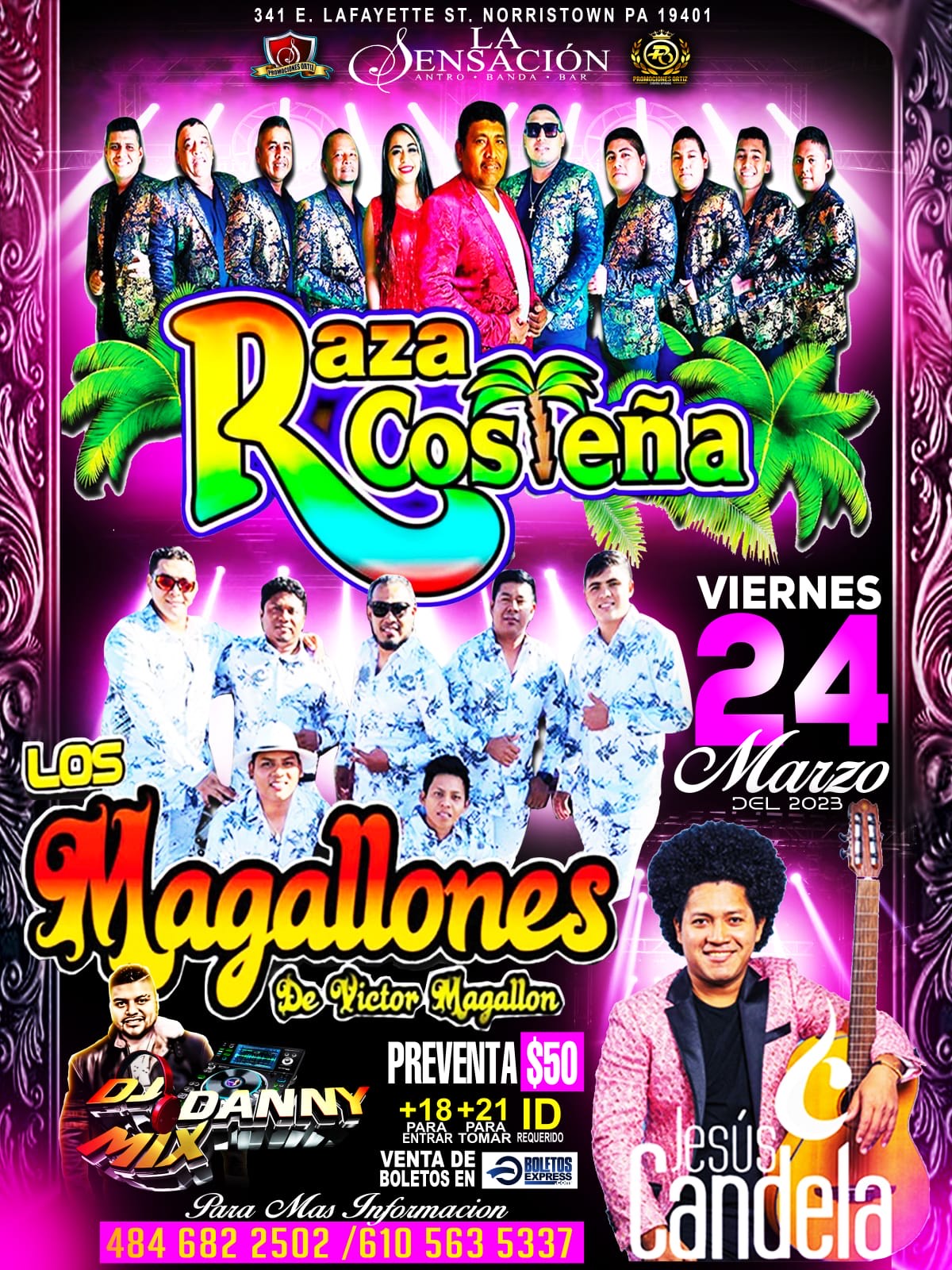 RAZA COSTEÑA & LOS MAGALLONES