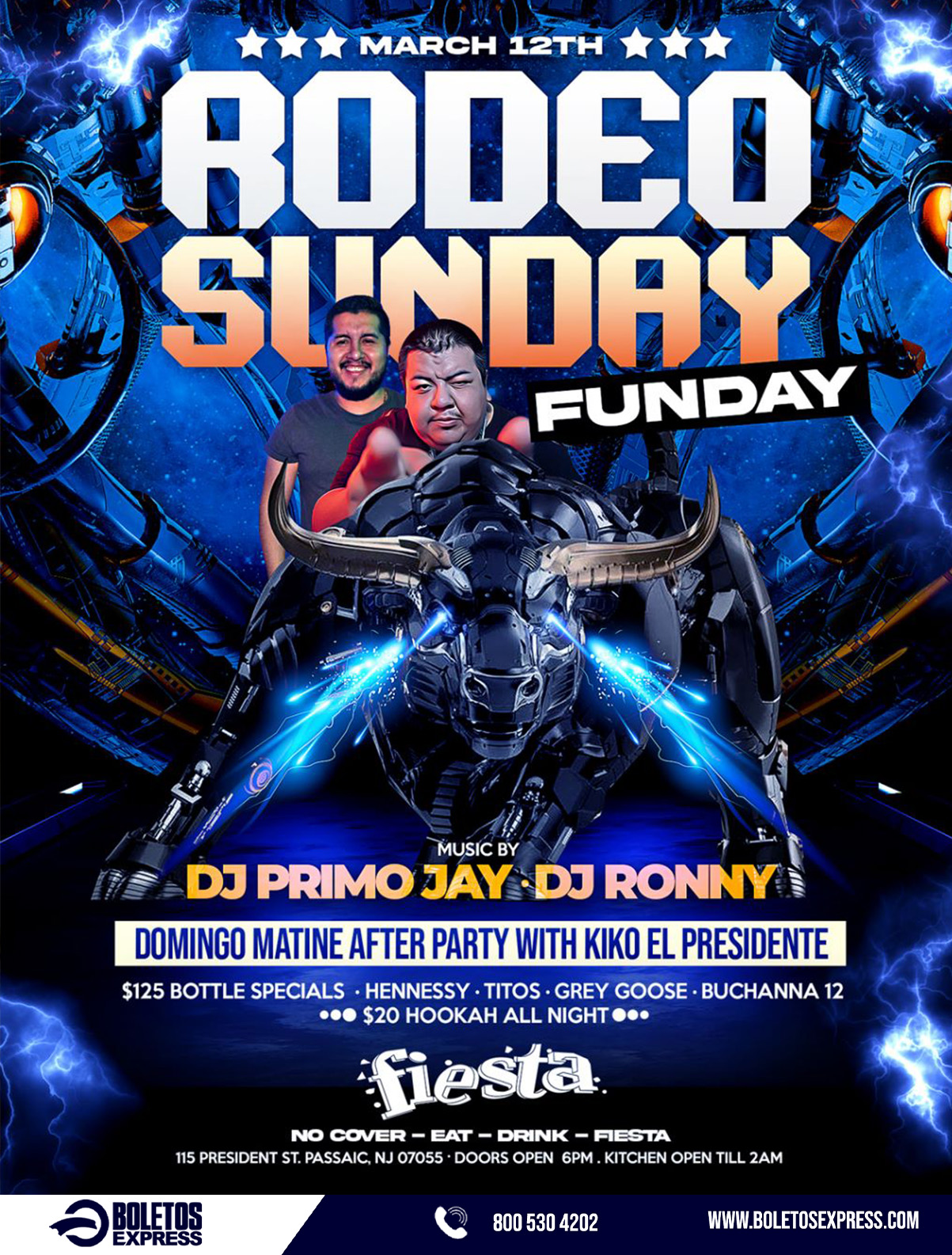 DJ PRIMO JAY, DJ RONNY IN RODEO SUNDAY FUNDAY