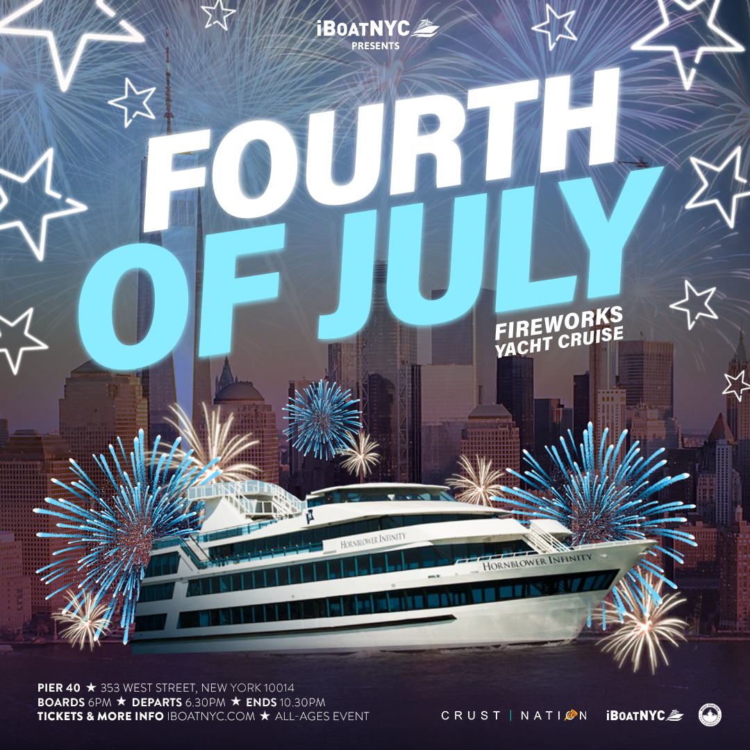 July 4th Fireworks Cruise All Ages Family Friendly Tickets