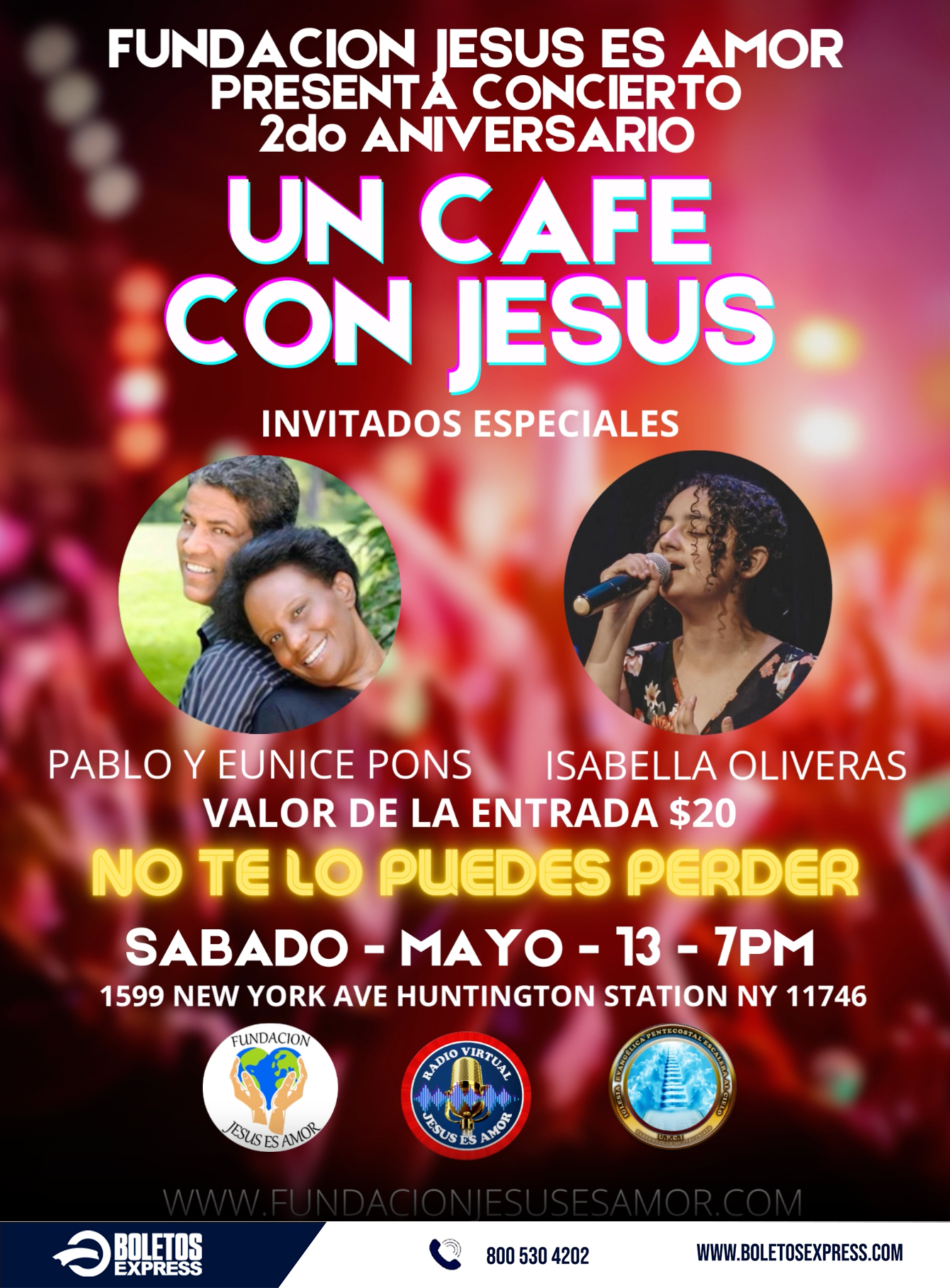 Un Cafe Con Jesus Tickets Boletosexpress