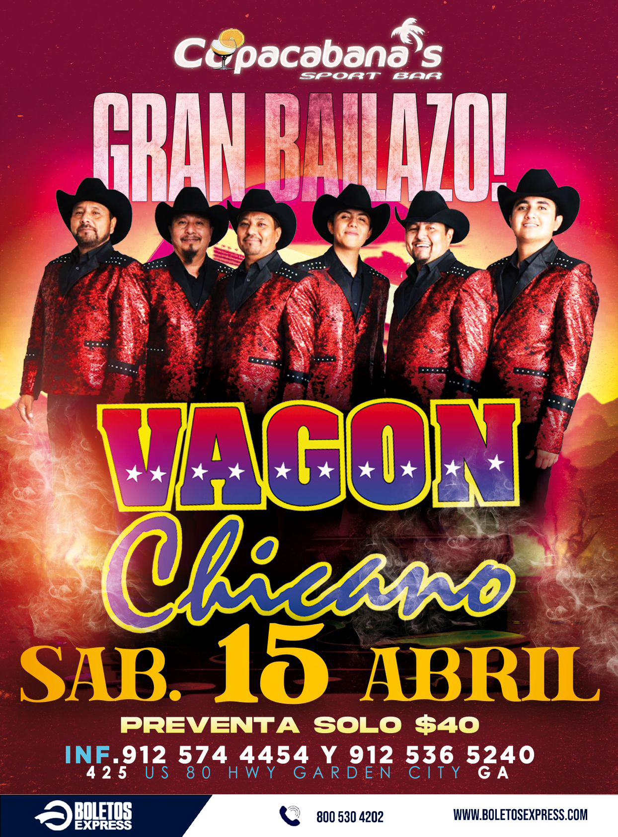 VAGON CHICANO Tickets BoletosExpress