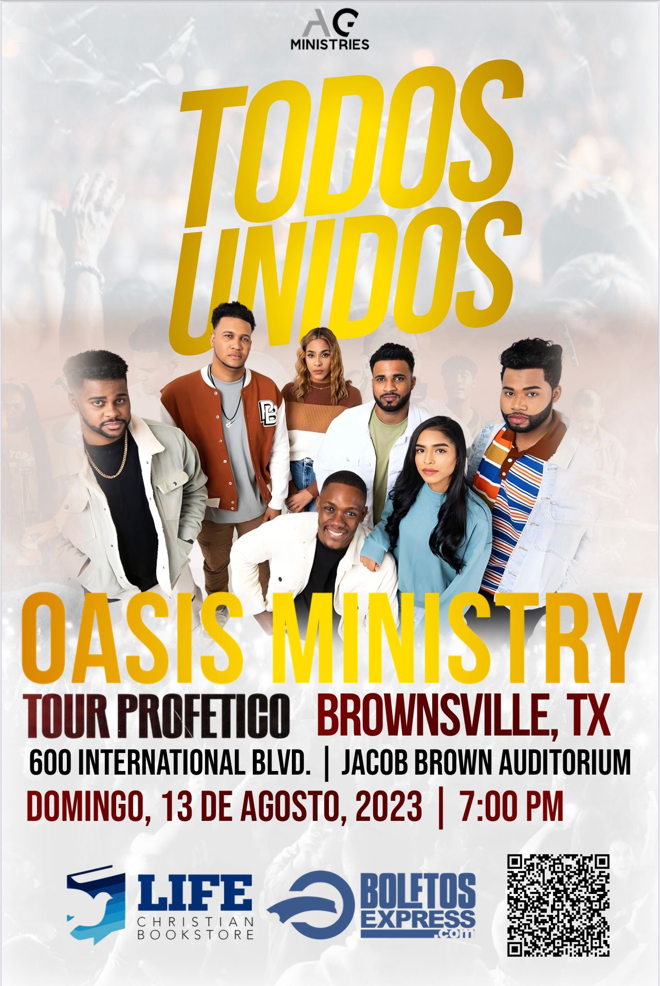 OASIS MINISTRY TOUR PROFETICO Tickets BoletosExpress