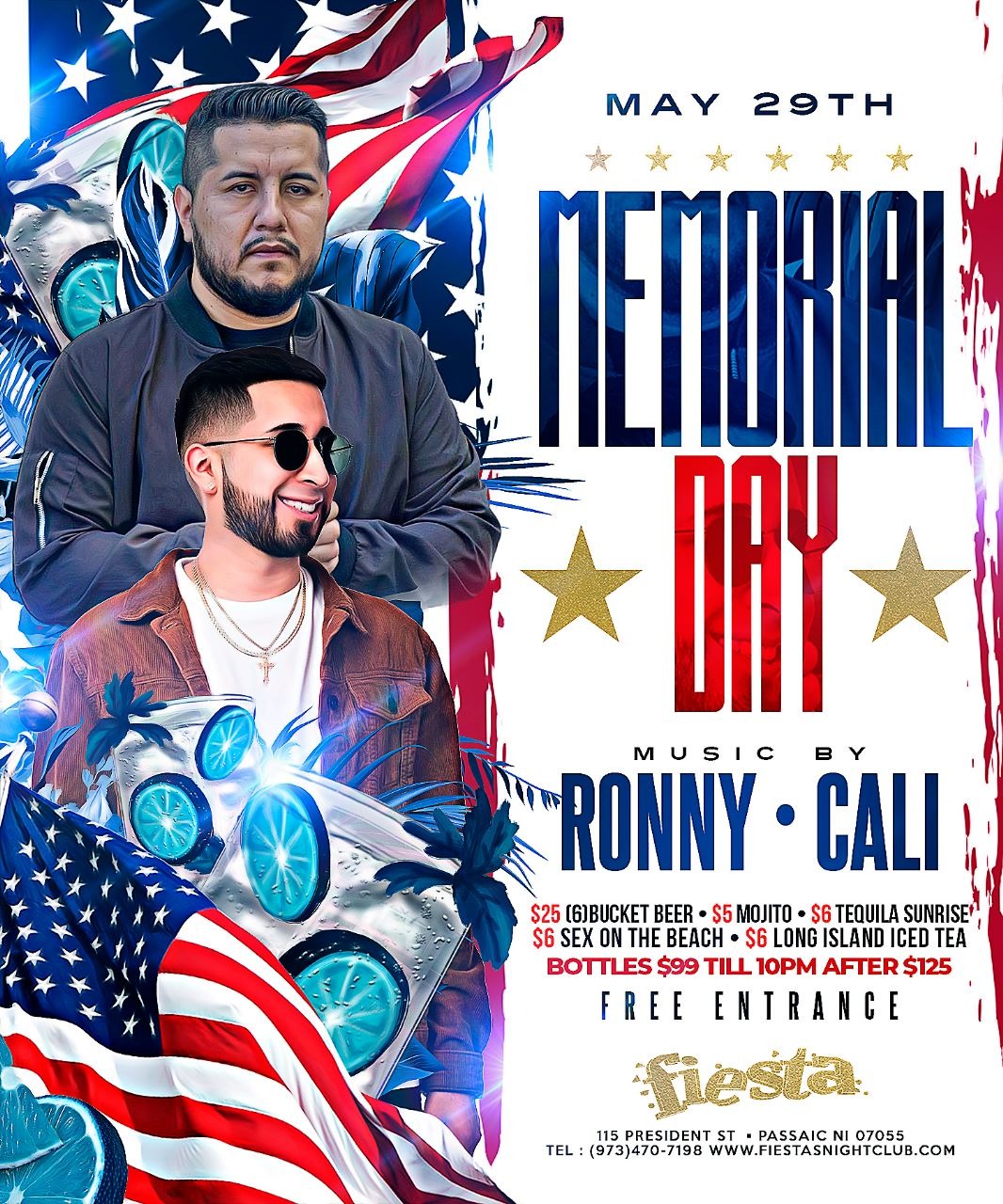 MEMORIAL DAY MUSIC BY RONNY * CALI