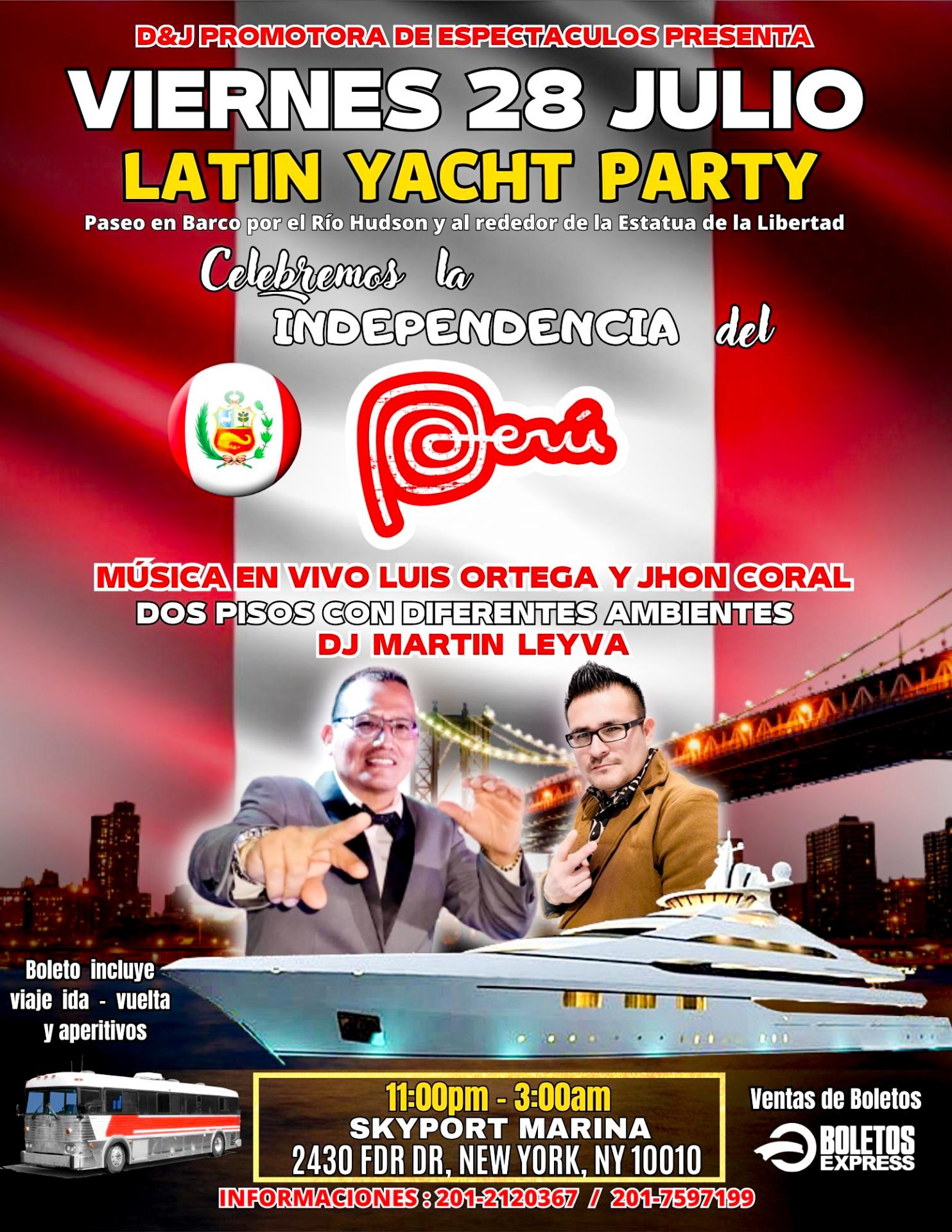 FIESTAS PATRIAS DEL PERÚ EL REENCUENTRO NY Tickets BoletosExpress