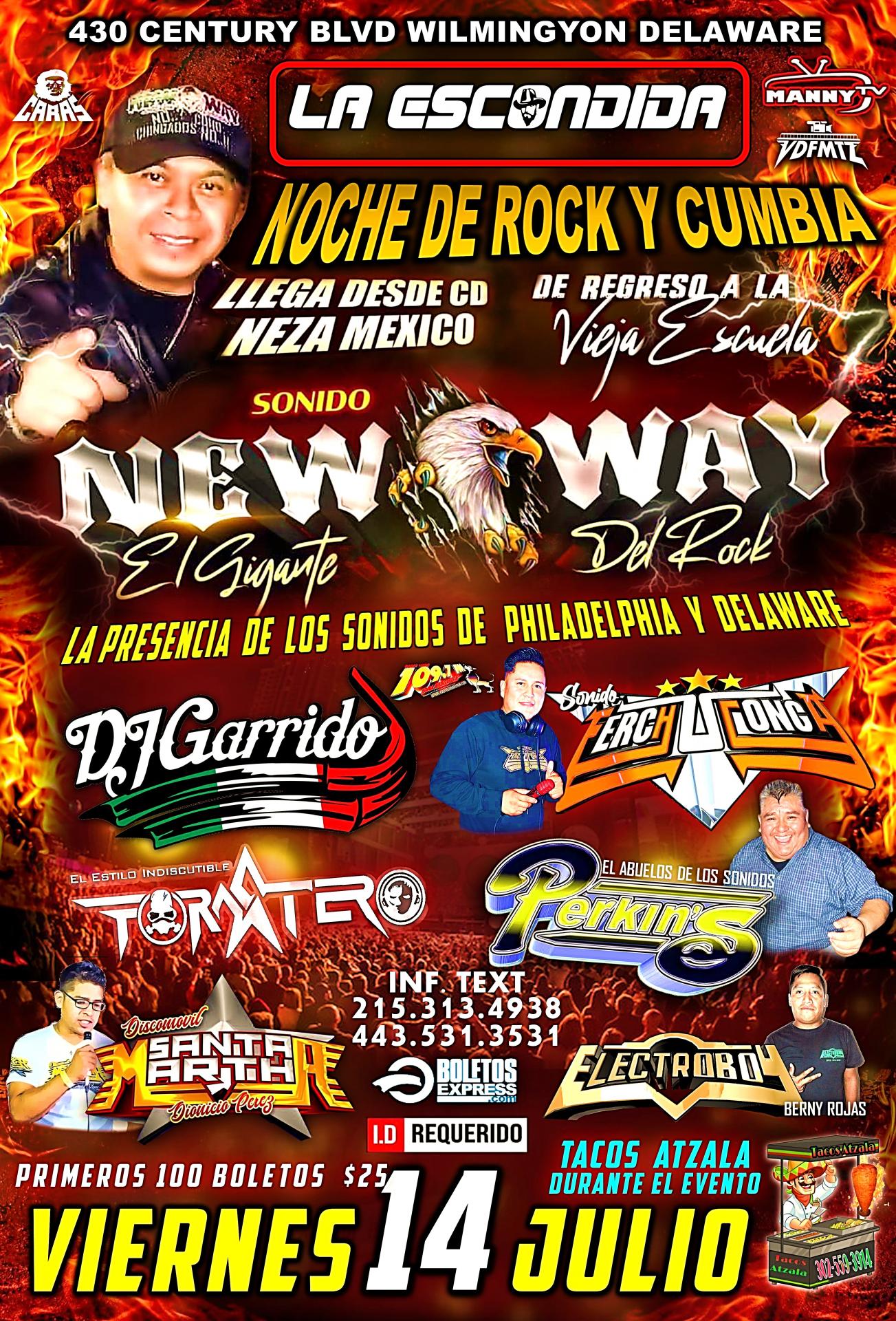 SONIDO NEW WAY DE REGRESO A LA VIEJA ESCUELA Tickets - BoletosExpress