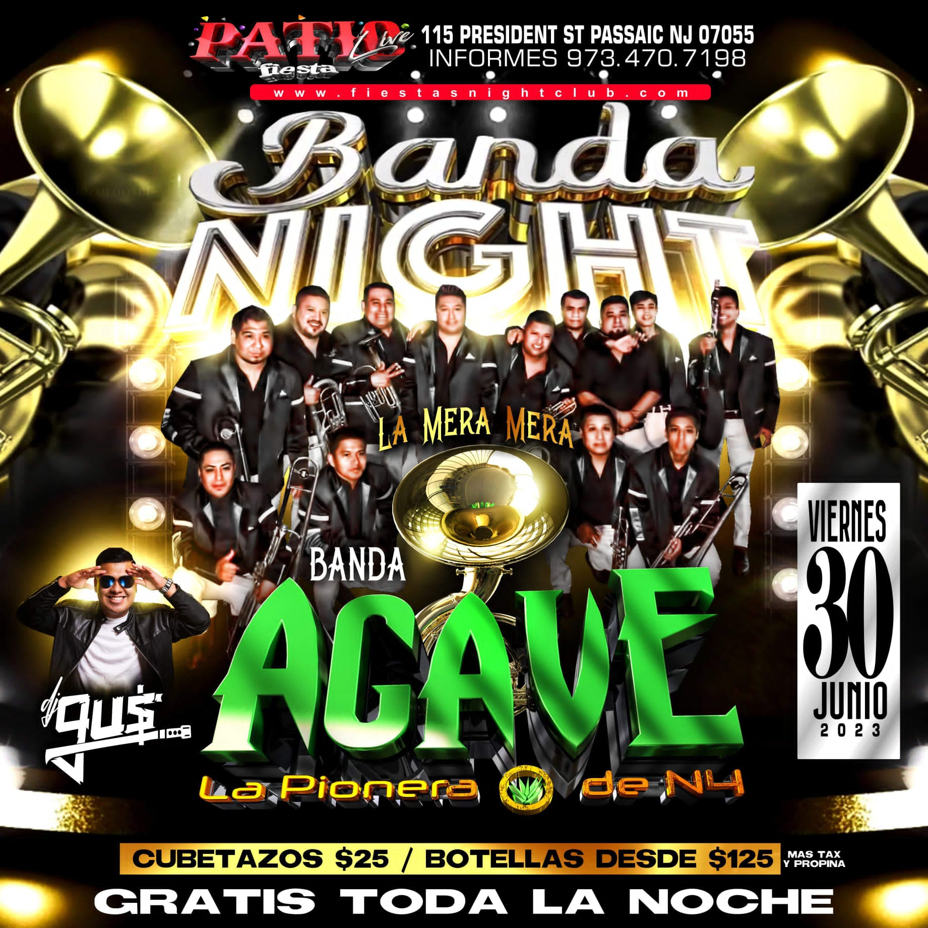 BANDA NIGHT, BANDA AGAVE