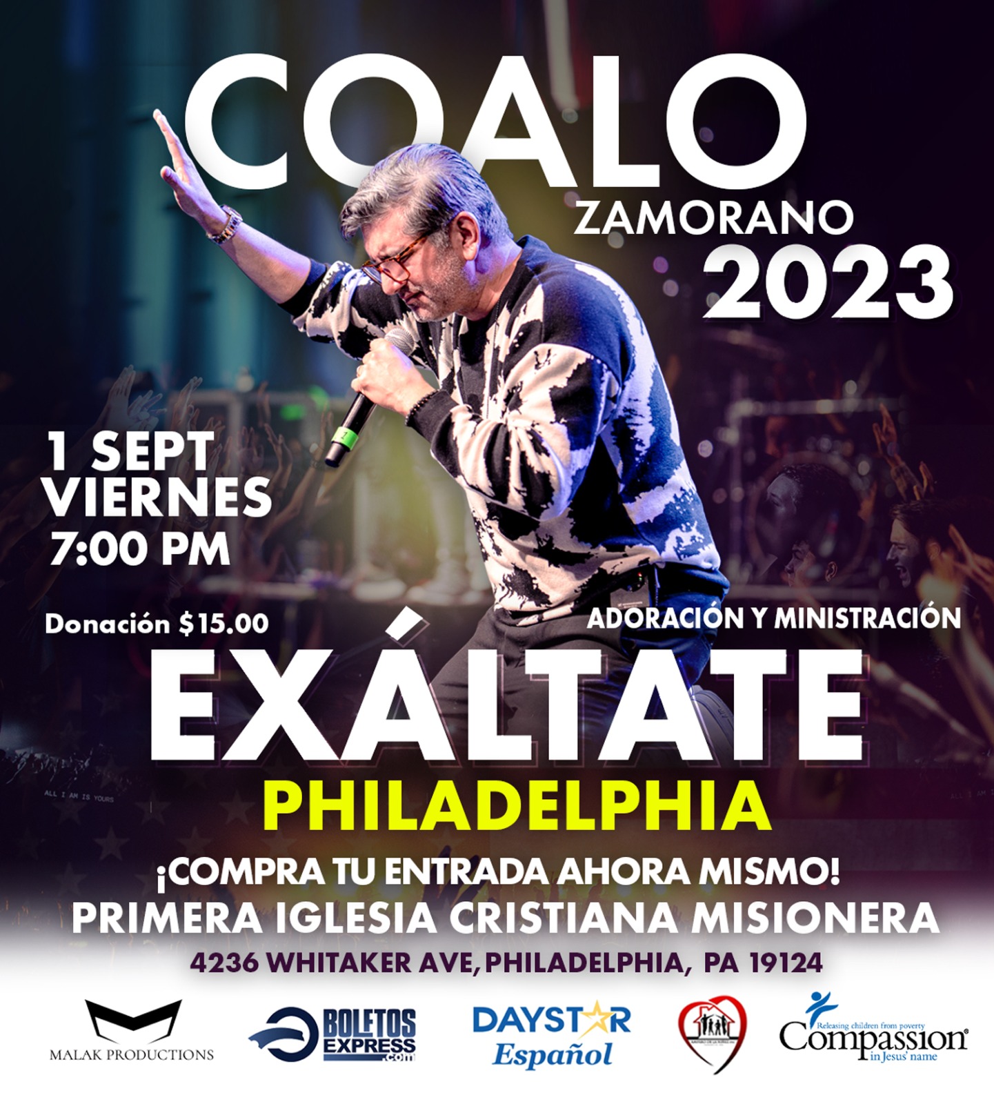 Coalo Zamorano | EXÁLTATE PHILADELPHIA, PA