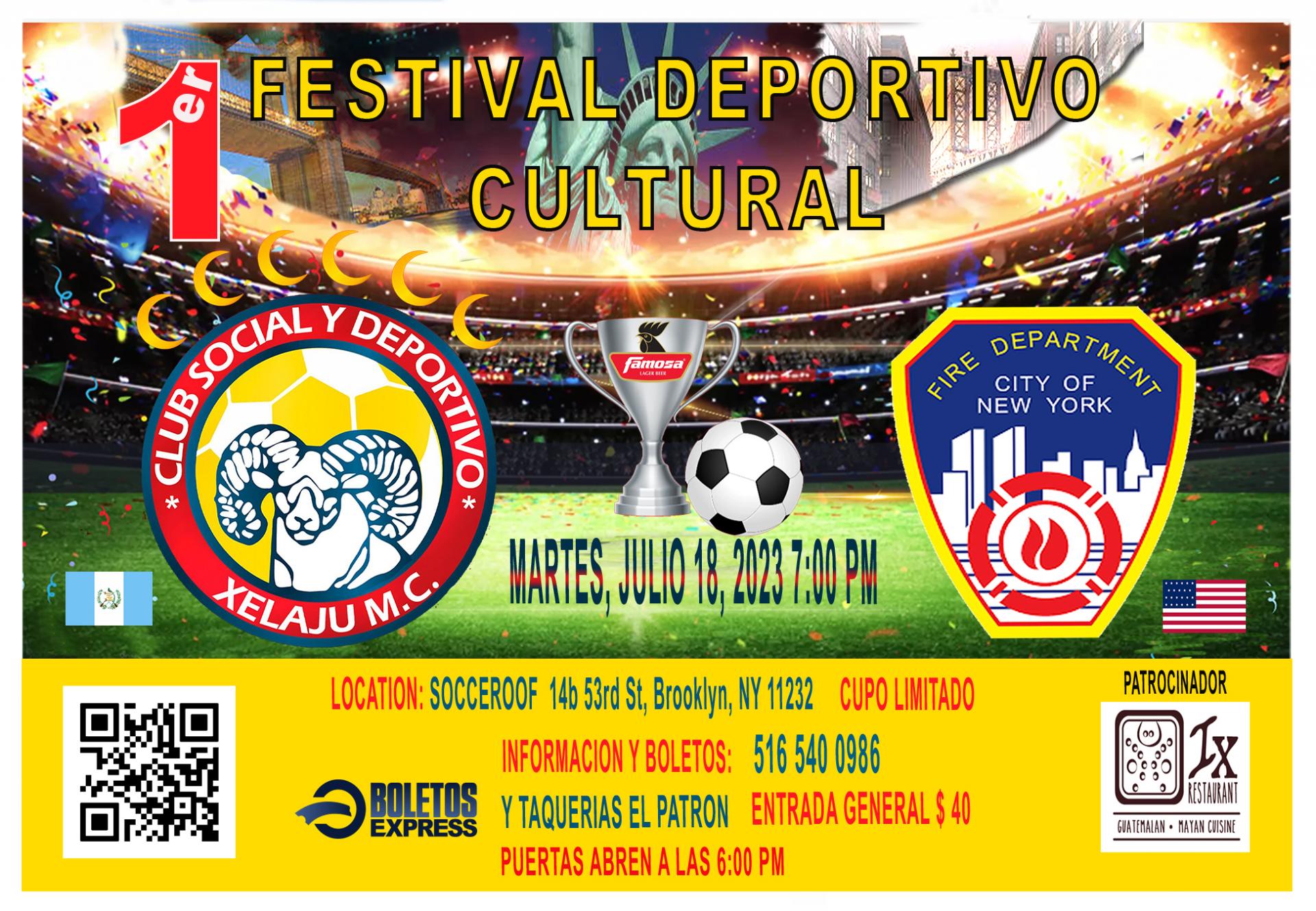 1 FESTIVAL DEPORTIVO CULTURAL