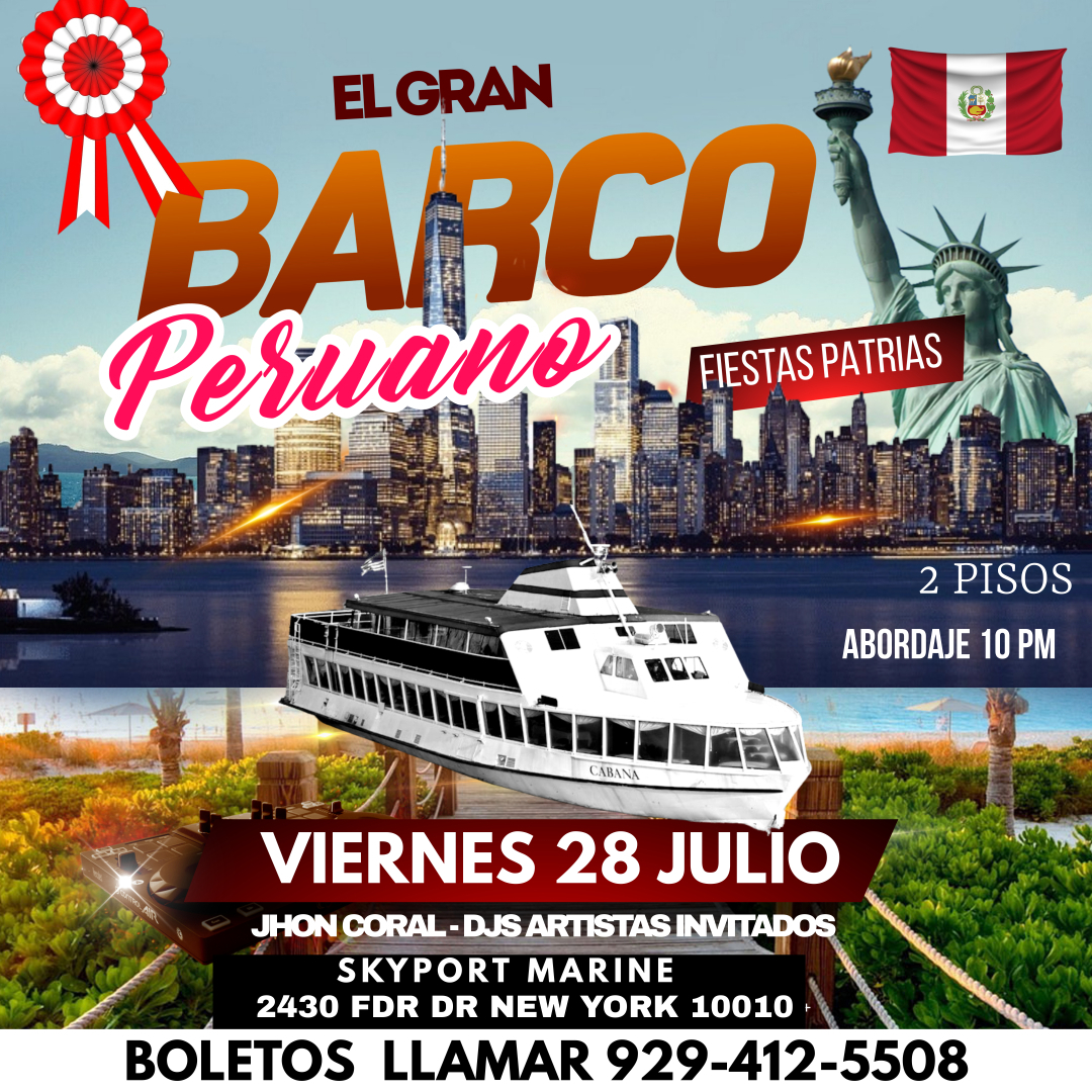 GRAN PASEO EN BARCO POR FIESTAS PATRIAS PERU