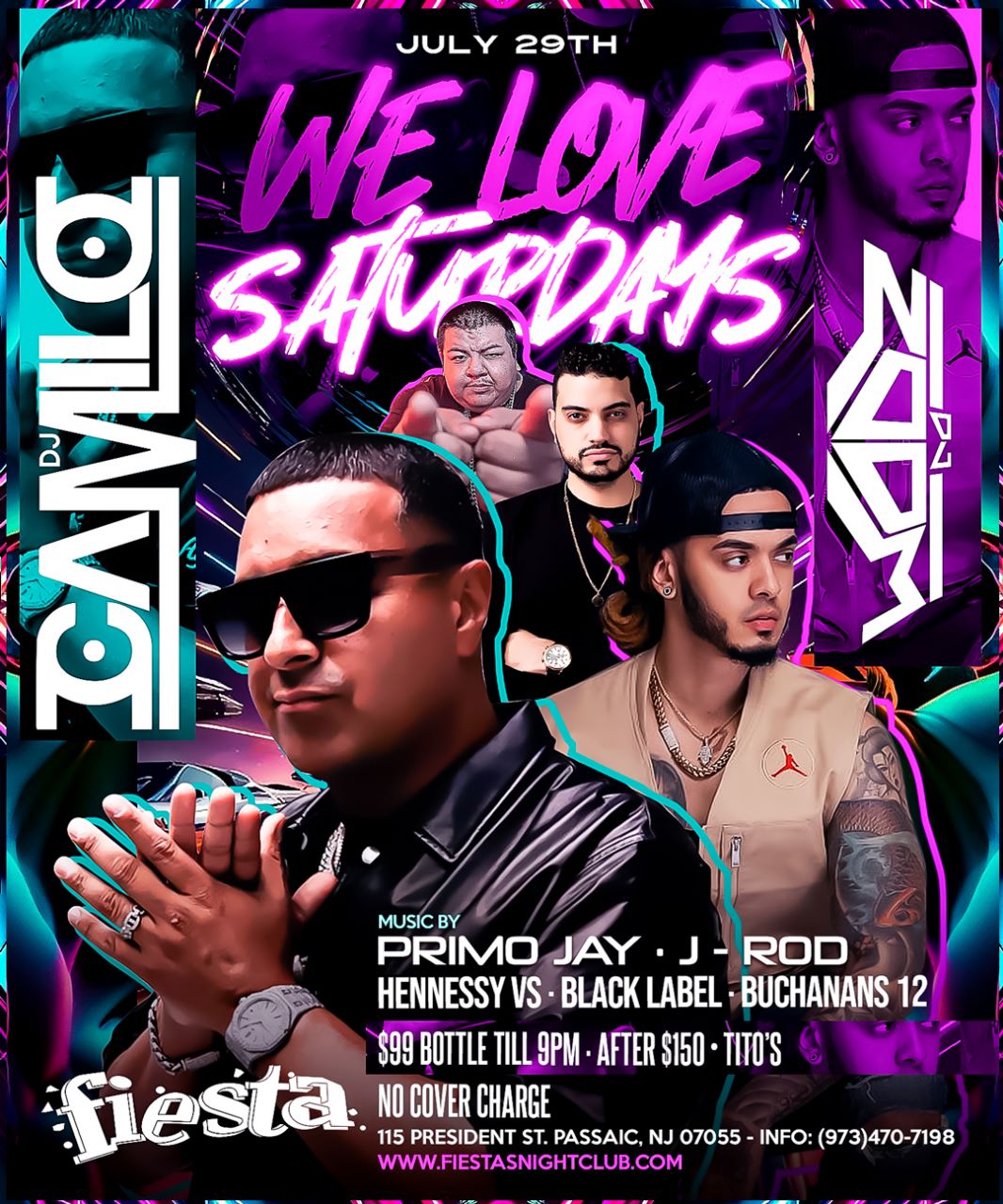 DJ CAMILO, WOOZ, PRIMOJAY, JROD Tickets - BoletosExpress