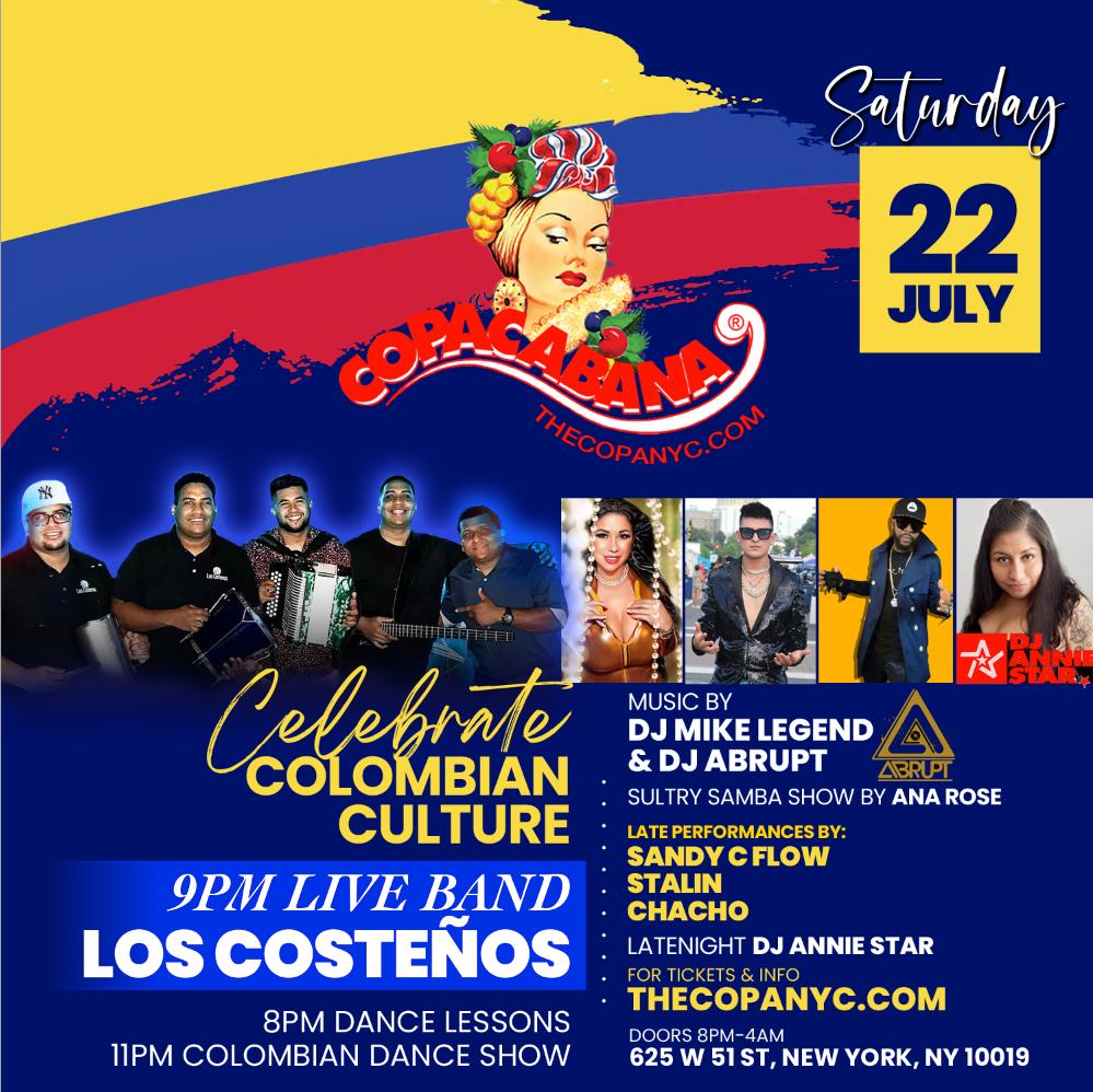 CELEBRATE COLOMBIA  hosted by Laufitness